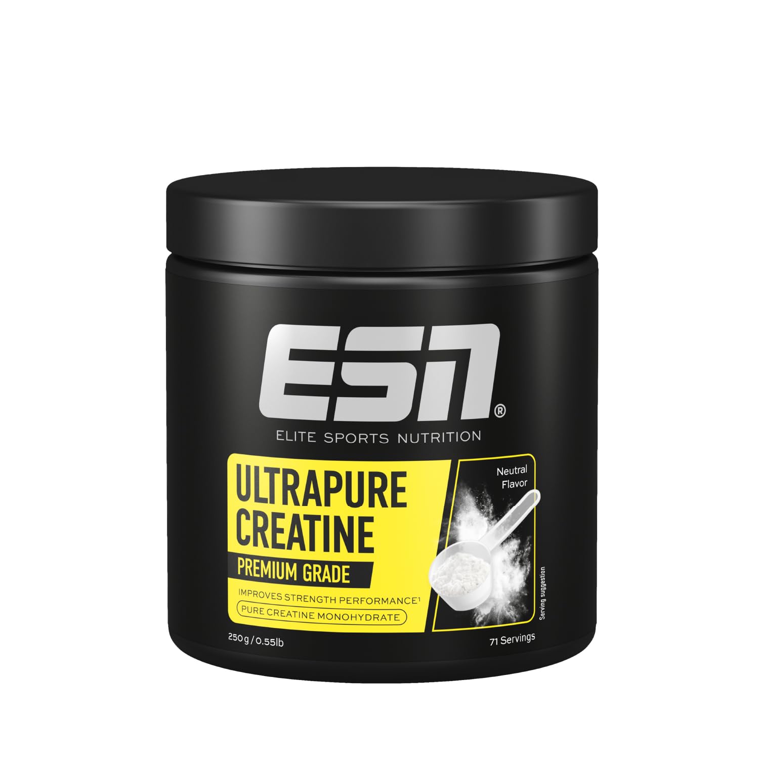 ESN Ultrapure Creatine Monohydrate, 250 g, 71 porzioni